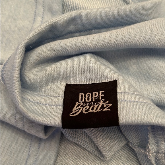 DOPE Beatz NWT Light Blue T-Shirt with Bear Design - Picture 13 of 14